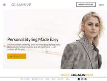 Tablet Screenshot of glamhive.com